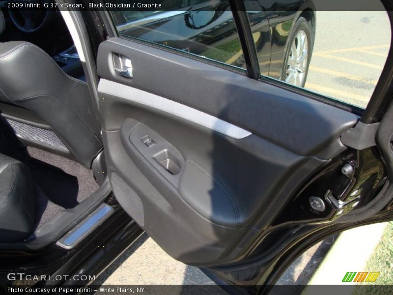 Black Obsidian / Graphite 2009 Infiniti G 37 x Sedan
