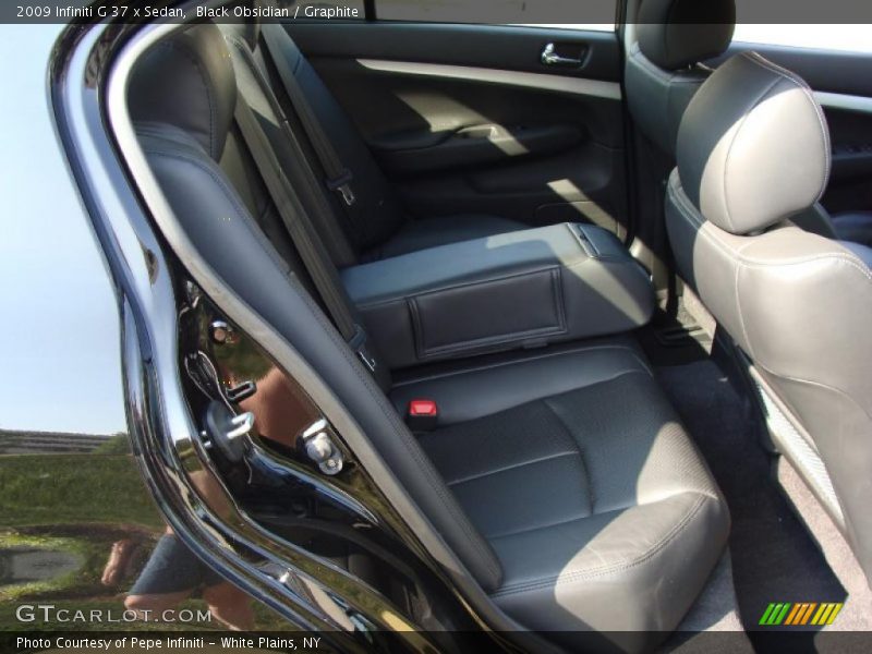 Black Obsidian / Graphite 2009 Infiniti G 37 x Sedan