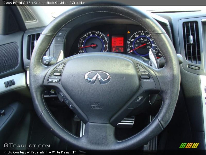 Black Obsidian / Graphite 2009 Infiniti G 37 x Sedan