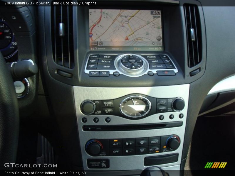 Black Obsidian / Graphite 2009 Infiniti G 37 x Sedan