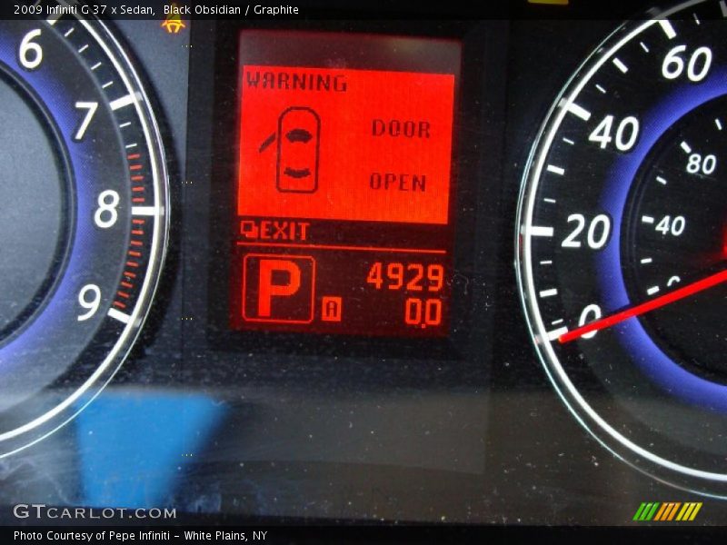Black Obsidian / Graphite 2009 Infiniti G 37 x Sedan