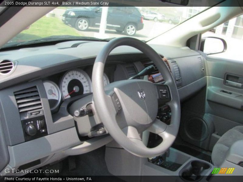 Black / Medium Slate Gray 2005 Dodge Durango SLT 4x4
