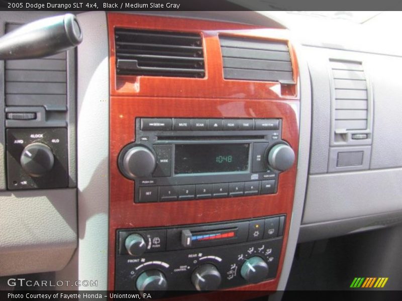 Black / Medium Slate Gray 2005 Dodge Durango SLT 4x4