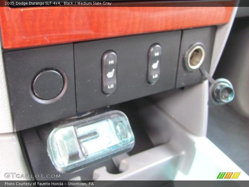 Black / Medium Slate Gray 2005 Dodge Durango SLT 4x4