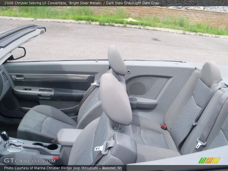 Bright Silver Metallic / Dark Slate Gray/Light Slate Gray 2008 Chrysler Sebring LX Convertible