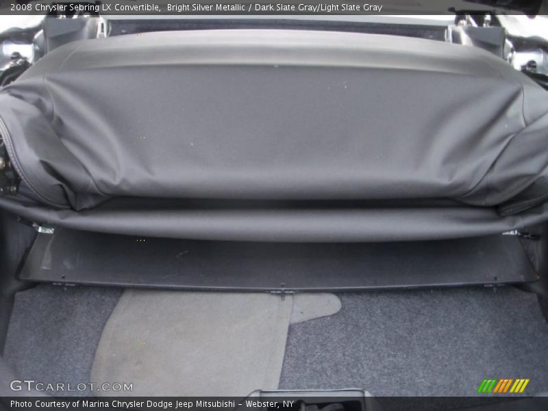 Bright Silver Metallic / Dark Slate Gray/Light Slate Gray 2008 Chrysler Sebring LX Convertible
