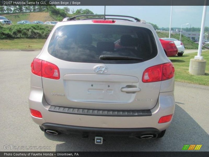Golden Beige / Beige 2007 Hyundai Santa Fe GLS