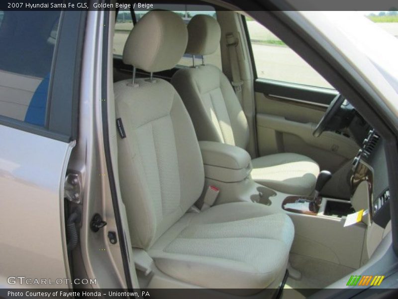 Golden Beige / Beige 2007 Hyundai Santa Fe GLS