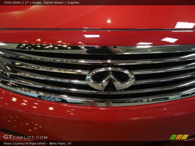 Garnet Ember / Graphite 2009 Infiniti G 37 x Sedan