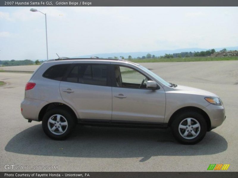 Golden Beige / Beige 2007 Hyundai Santa Fe GLS