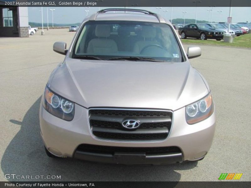 Golden Beige / Beige 2007 Hyundai Santa Fe GLS