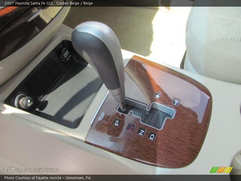 Golden Beige / Beige 2007 Hyundai Santa Fe GLS