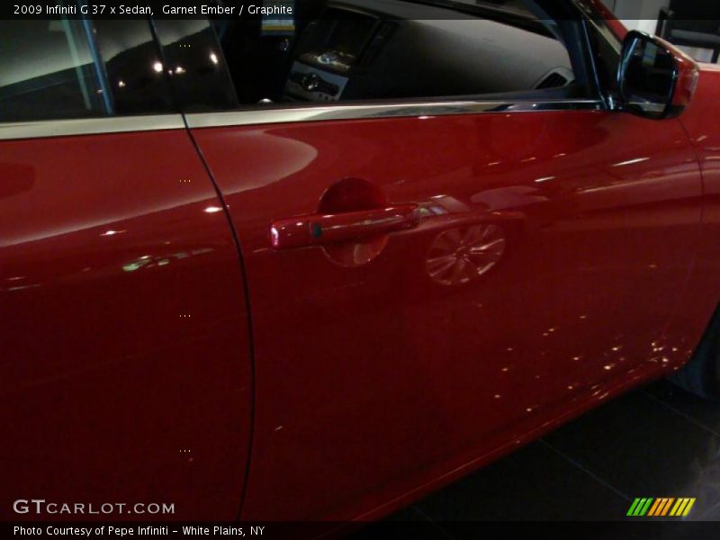 Garnet Ember / Graphite 2009 Infiniti G 37 x Sedan