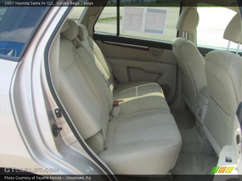 Golden Beige / Beige 2007 Hyundai Santa Fe GLS