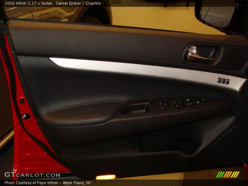 Garnet Ember / Graphite 2009 Infiniti G 37 x Sedan