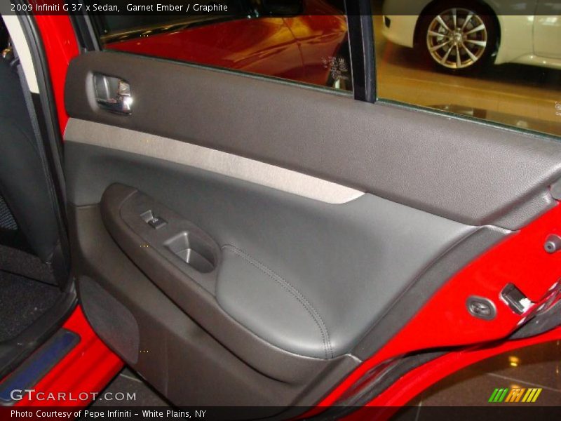 Garnet Ember / Graphite 2009 Infiniti G 37 x Sedan