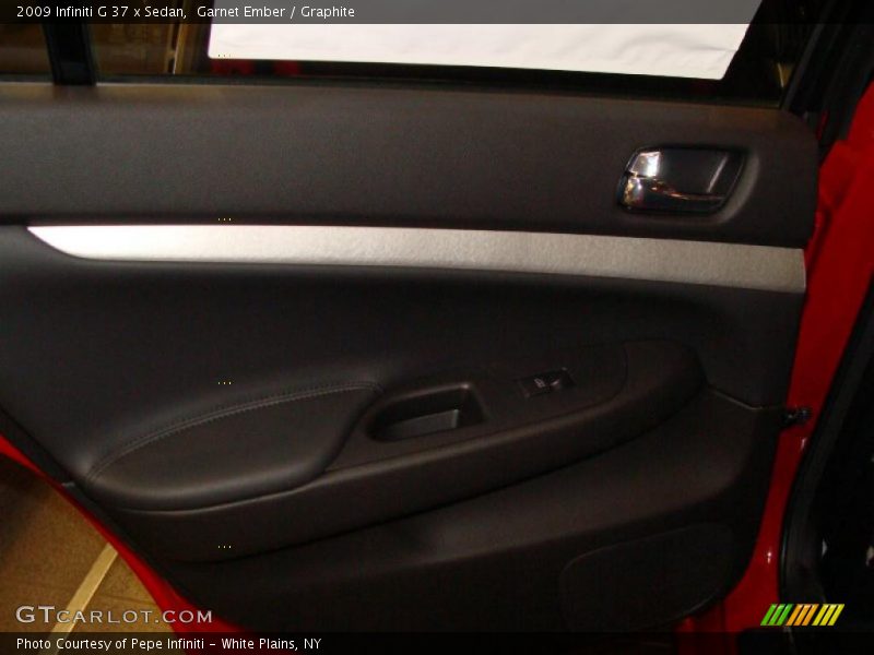 Garnet Ember / Graphite 2009 Infiniti G 37 x Sedan