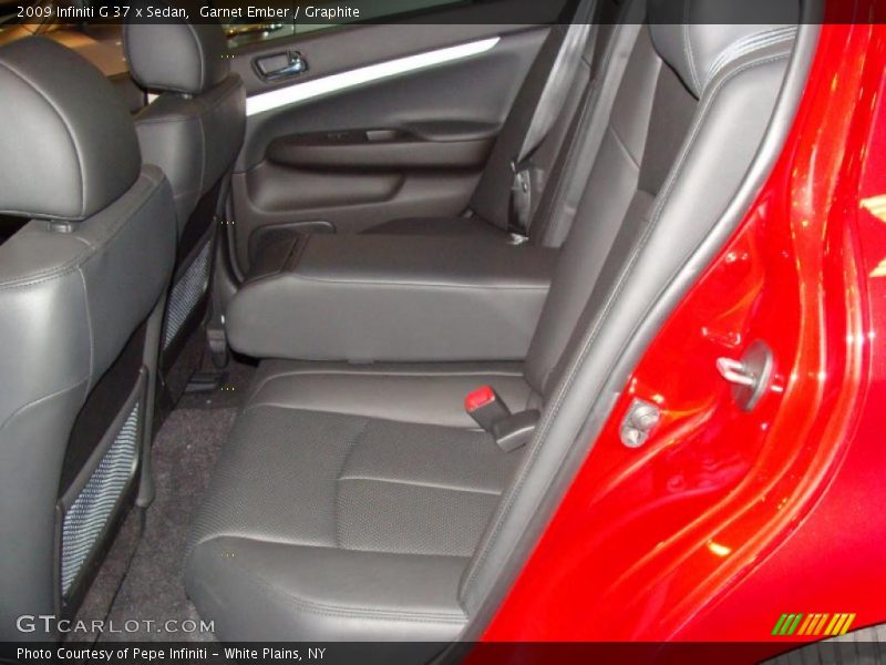 Garnet Ember / Graphite 2009 Infiniti G 37 x Sedan