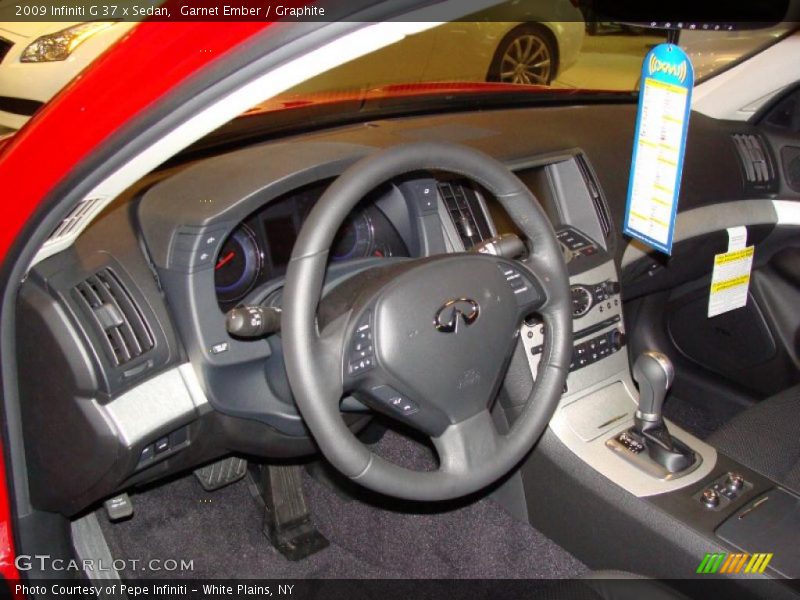 Garnet Ember / Graphite 2009 Infiniti G 37 x Sedan