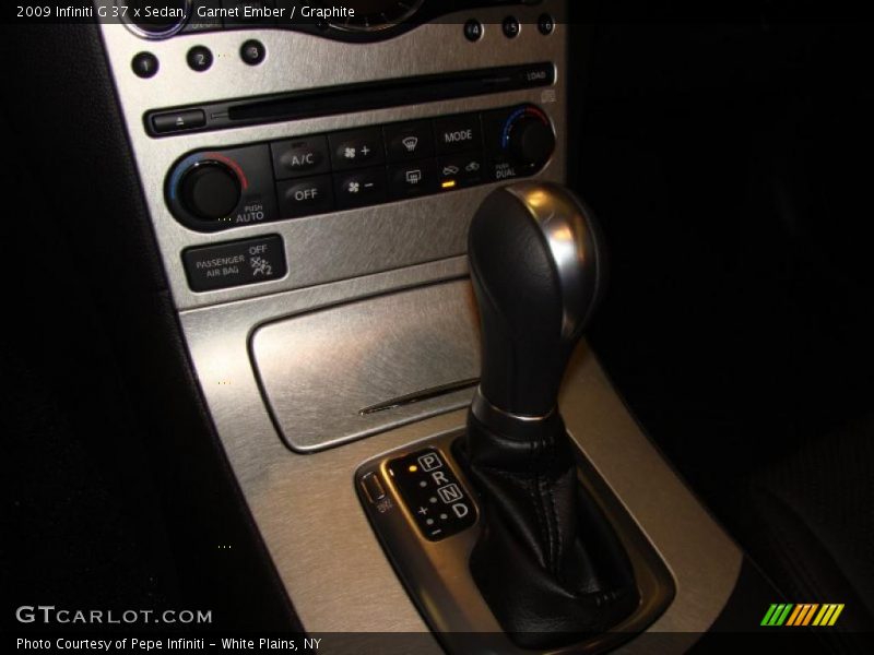 Garnet Ember / Graphite 2009 Infiniti G 37 x Sedan