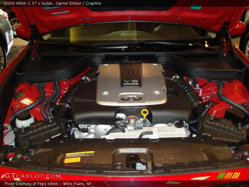 Garnet Ember / Graphite 2009 Infiniti G 37 x Sedan