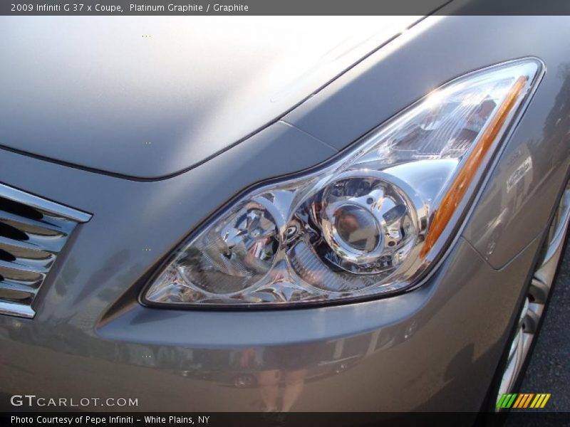 Platinum Graphite / Graphite 2009 Infiniti G 37 x Coupe