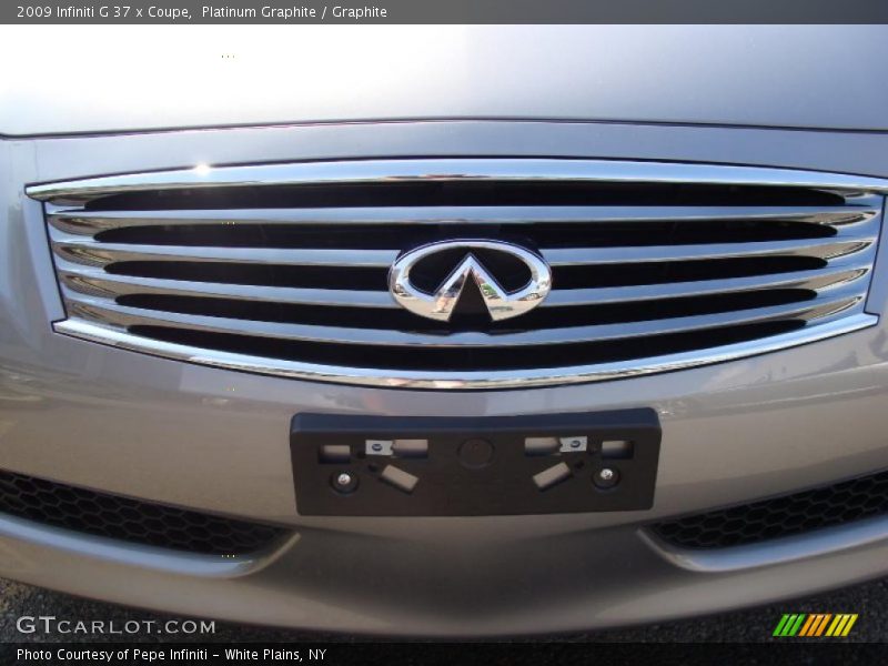 Platinum Graphite / Graphite 2009 Infiniti G 37 x Coupe