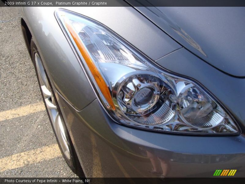 Platinum Graphite / Graphite 2009 Infiniti G 37 x Coupe