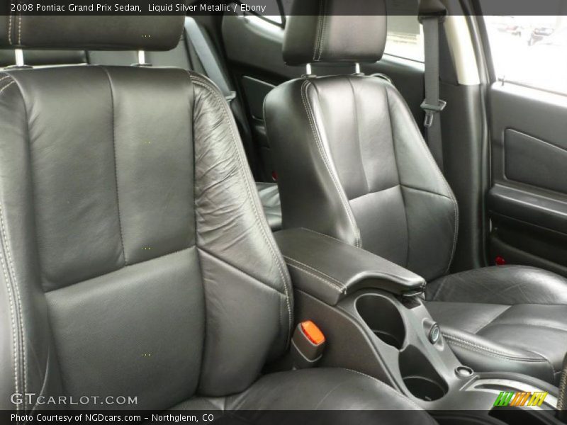 Liquid Silver Metallic / Ebony 2008 Pontiac Grand Prix Sedan