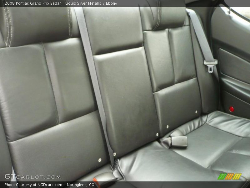 Liquid Silver Metallic / Ebony 2008 Pontiac Grand Prix Sedan