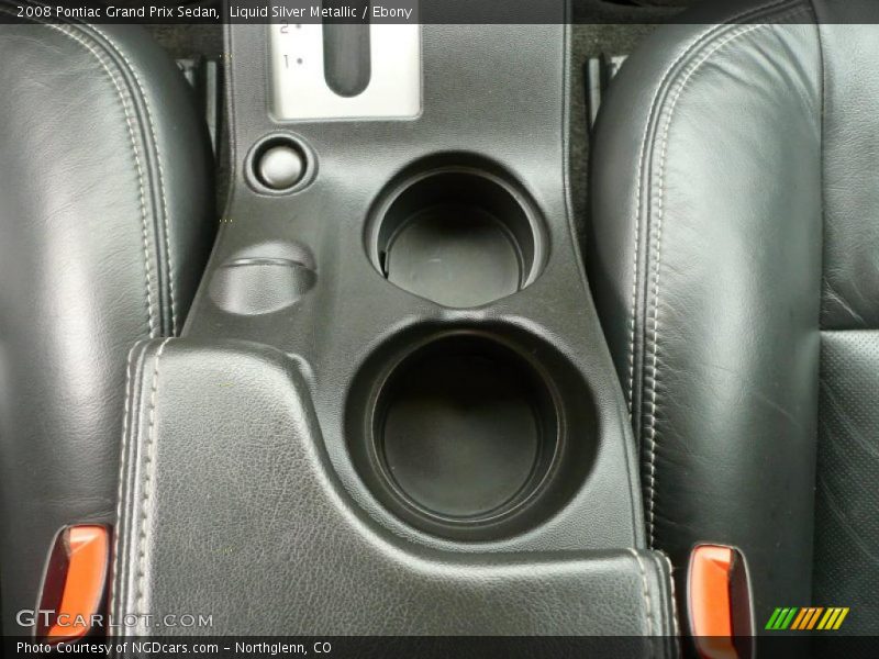 Liquid Silver Metallic / Ebony 2008 Pontiac Grand Prix Sedan