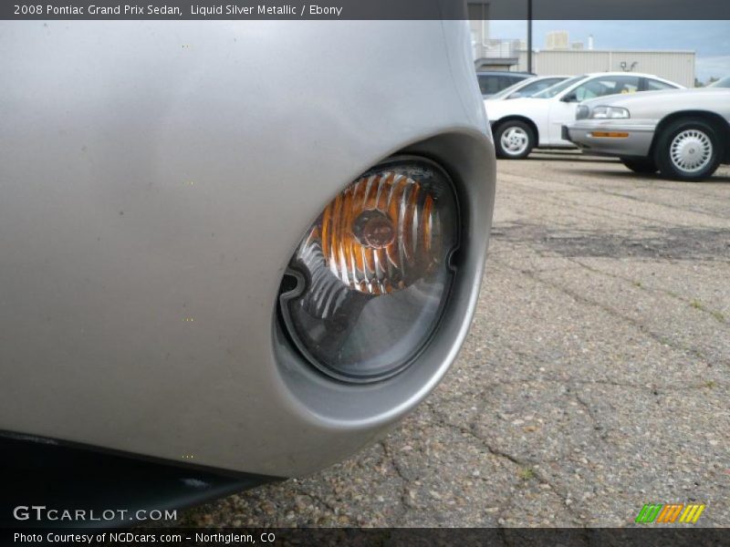 Liquid Silver Metallic / Ebony 2008 Pontiac Grand Prix Sedan