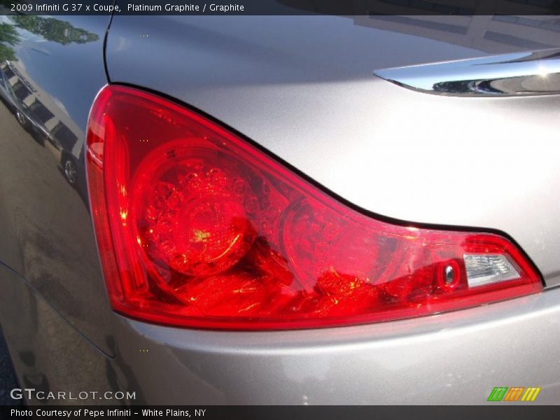 Platinum Graphite / Graphite 2009 Infiniti G 37 x Coupe