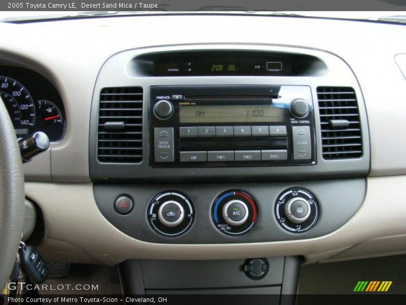 Desert Sand Mica / Taupe 2005 Toyota Camry LE
