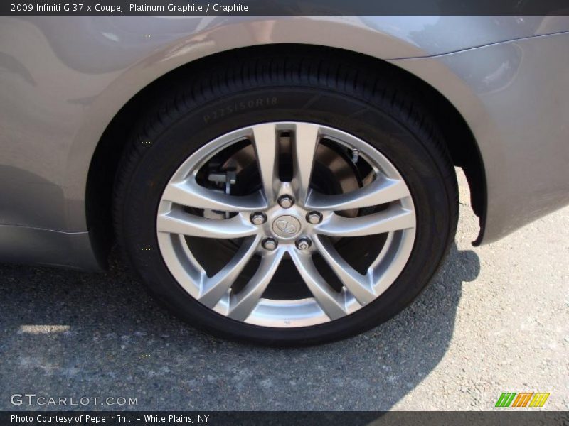 Platinum Graphite / Graphite 2009 Infiniti G 37 x Coupe