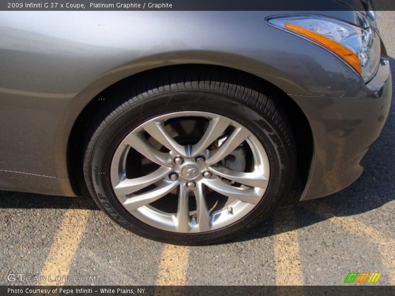 Platinum Graphite / Graphite 2009 Infiniti G 37 x Coupe