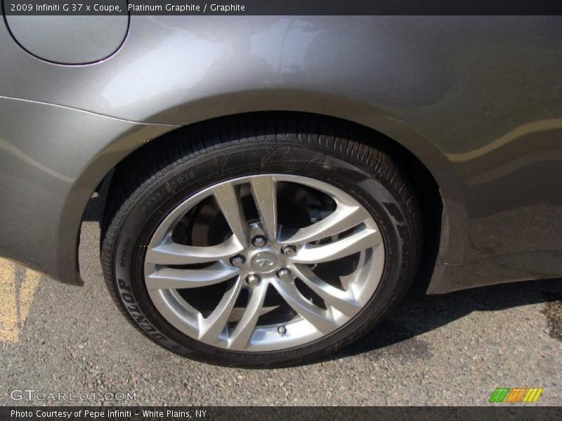 Platinum Graphite / Graphite 2009 Infiniti G 37 x Coupe