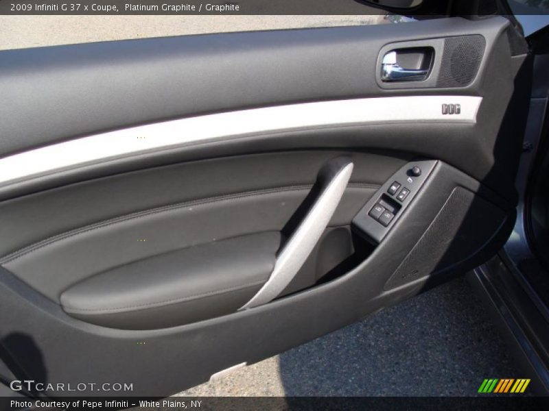 Platinum Graphite / Graphite 2009 Infiniti G 37 x Coupe