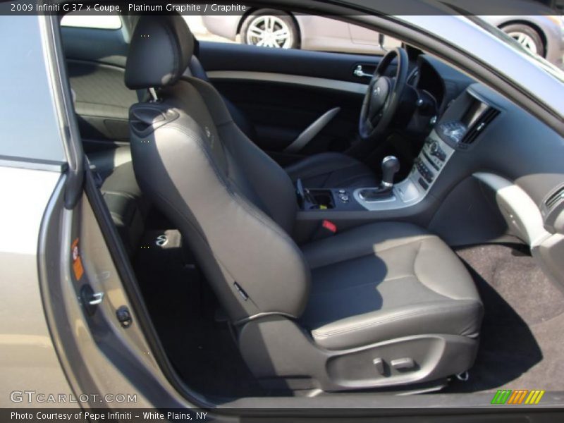 Platinum Graphite / Graphite 2009 Infiniti G 37 x Coupe