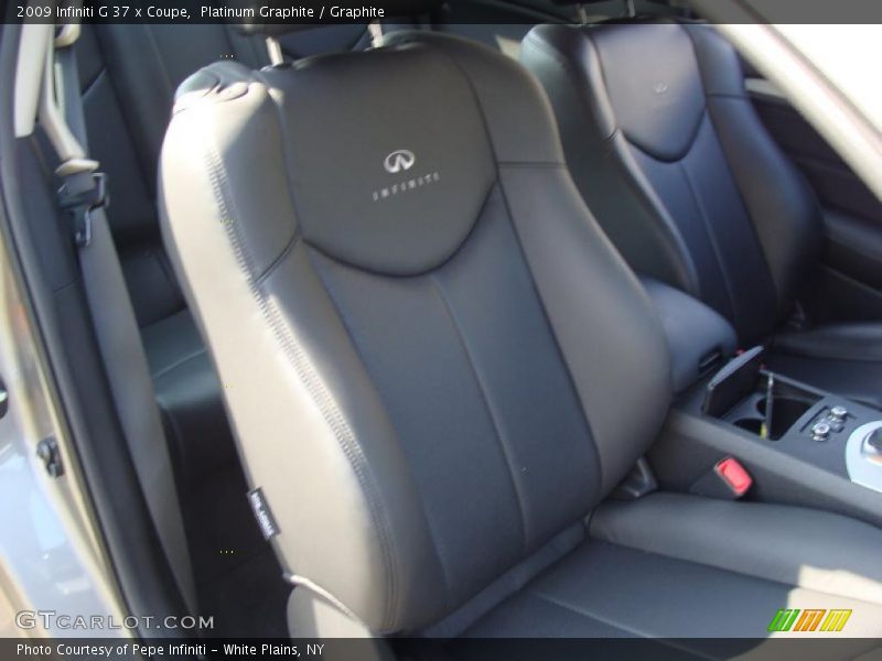 Platinum Graphite / Graphite 2009 Infiniti G 37 x Coupe