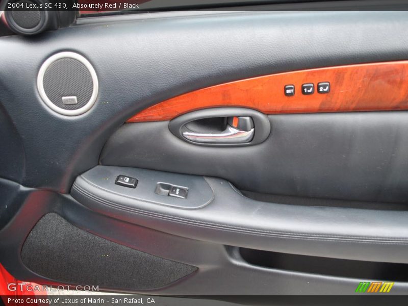 Absolutely Red / Black 2004 Lexus SC 430