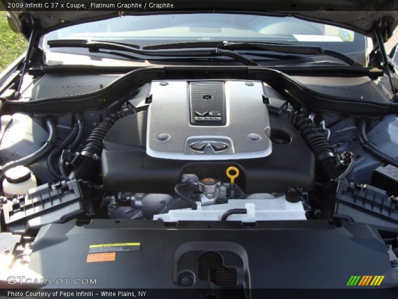 Platinum Graphite / Graphite 2009 Infiniti G 37 x Coupe