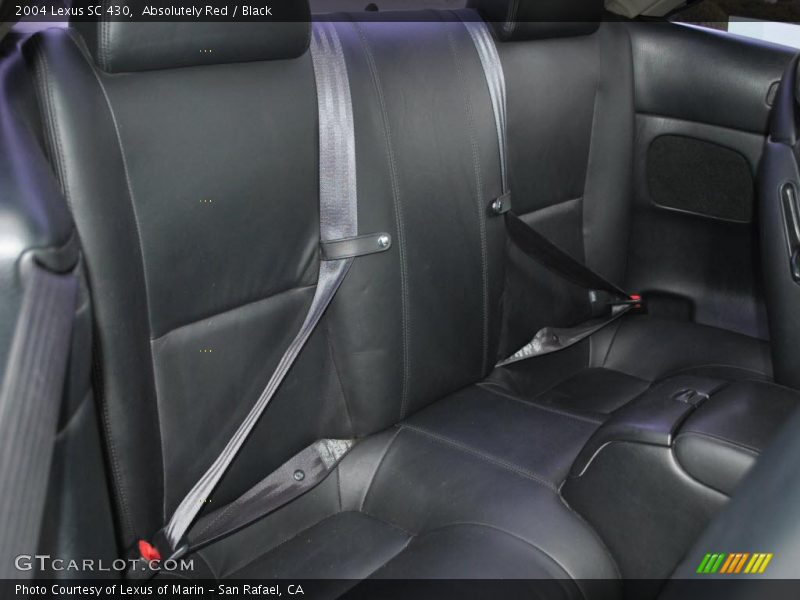 Absolutely Red / Black 2004 Lexus SC 430