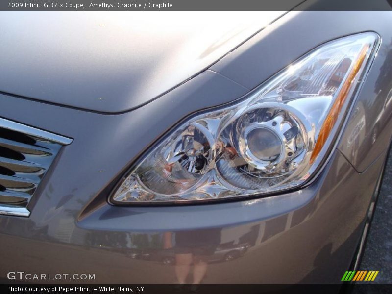 Amethyst Graphite / Graphite 2009 Infiniti G 37 x Coupe