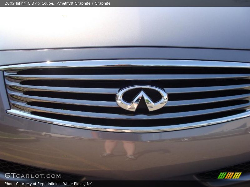 Amethyst Graphite / Graphite 2009 Infiniti G 37 x Coupe