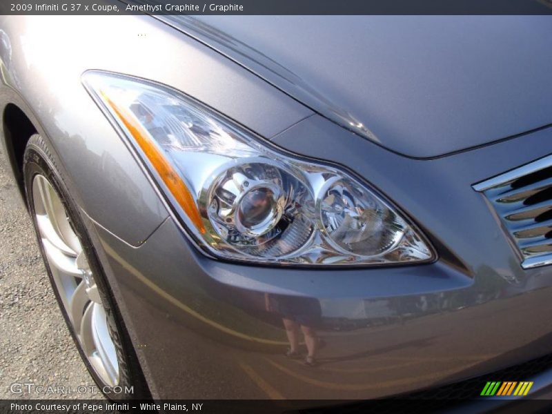 Amethyst Graphite / Graphite 2009 Infiniti G 37 x Coupe
