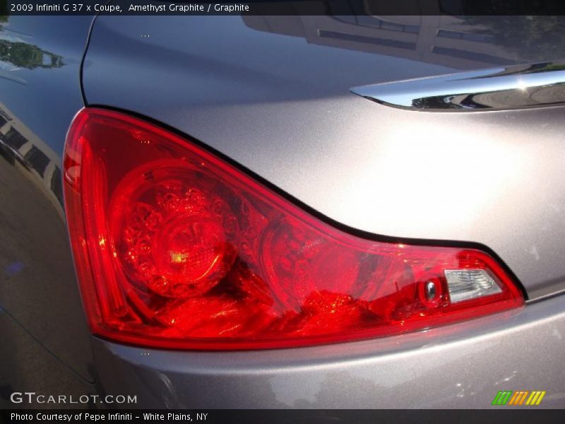 Amethyst Graphite / Graphite 2009 Infiniti G 37 x Coupe