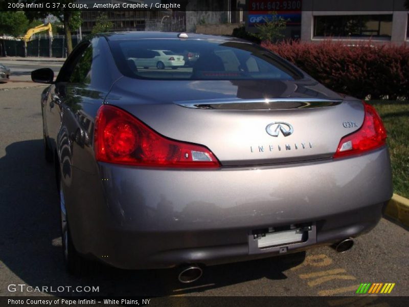 Amethyst Graphite / Graphite 2009 Infiniti G 37 x Coupe