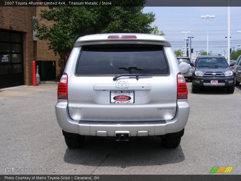 Titanium Metallic / Stone 2007 Toyota 4Runner Limited 4x4