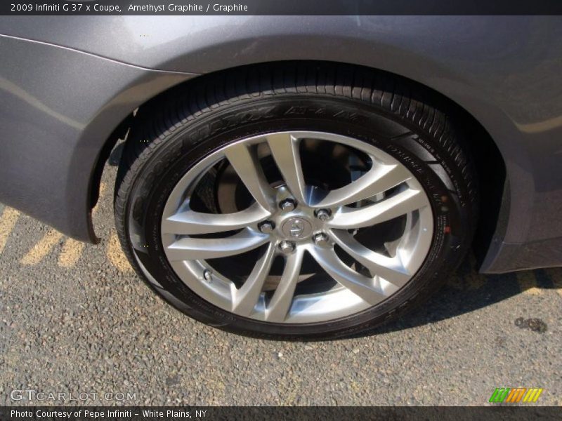 Amethyst Graphite / Graphite 2009 Infiniti G 37 x Coupe
